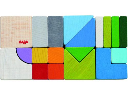 Jeu d'assemblage 3D cubes mix jeu éducatif montessori jeu d'apprentissage revendeur officiel HABA jeu de société enfant magasin de jouets en bois jeu d'apprentissage 97410 St pierre 974 La Réunion