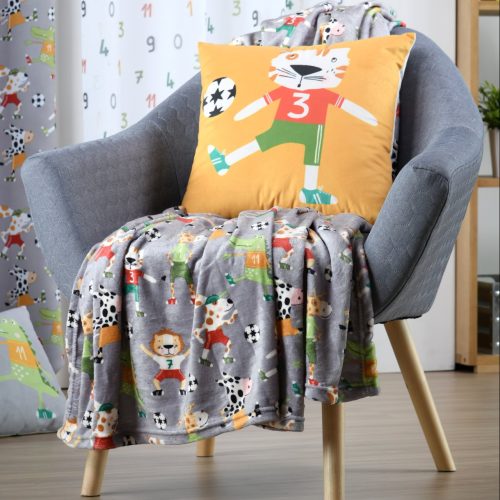 plaid pour enfant fan de foot décoration pour chambre d'enfant garçon boutique en ligne et magasin pour chambre enfant saint pierre réunion livraison 974