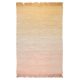 Grand tapis rectangle bicolore nude tapis coton tendance déco chambre d'enfants et bébé magasin de déco st pierre 97410 la réunion 974