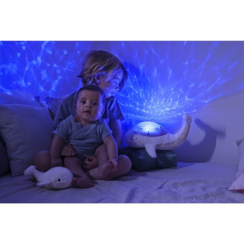 Veilleuse peluche avec sons TRANQUIL WHALE WHITE cloud b projection mer aquatique idée cadeau naissance magasin de mobiliers et décos chambre d'enfant à st pierre 97410 livraison 974 la réunion