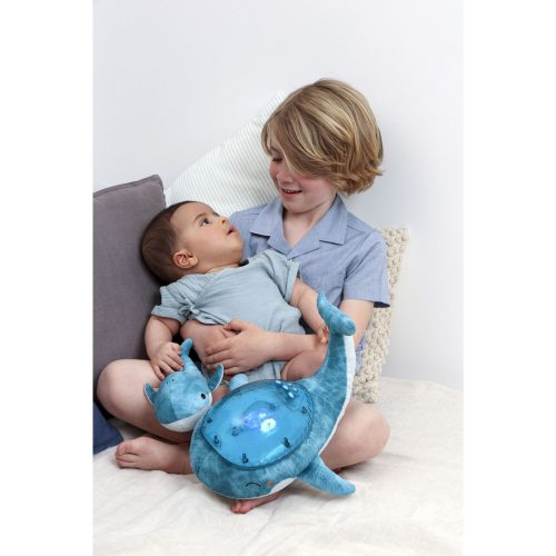 Veilleuse peluche avec sons TRANQUIL WHALE AQUA cloud b projection mer aquatique idée cadeau naissance magasin de mobiliers et décos chambre d'enfant à st pierre 97410 livraison 974 la réunion