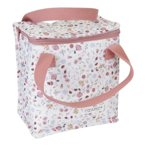 Sac à goûter isotherme FLOWERS & BUTTERFLIES boite à déjeuner bento pour enfant revendeur LITTLE DUTCH boutique pour enfant saint pierre ILE DE LA REUNION rentrée des classes écoles livraison 974