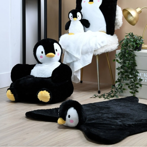 tapis pingouin animaux magasin de décoration pour chambre d'enfant saint pierre ile de la réunion