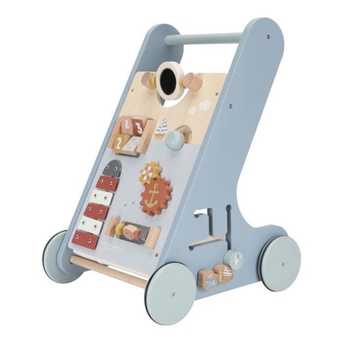 Chariot de marche SAILORS BAY jeu éveil bébé trotteur bébé apprentissage de la marche revendeur Little dutch magasin de jouets en bois et montessori à st pierre 97410 livraison la réunion 974