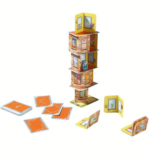 RHINO HERO jeu d'habileté je de construction jeu d'empilement revendeur officiel HABA Ile de la Réunion 974 magasin de jouet en bois à st pierre 97410 jeu de société HABA