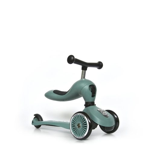 Porteur évolutif trottinette enfant VERT FOREST SCOOT AND RIDE magasin de jouet à st pierre 97410 livraison la Reunion 974