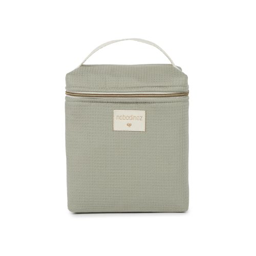 Sac isotherme en coton bio CONCERTO LAUREL GREEN boutique bébé revendeur nobodinoz officiel ile de la reunion saint pierre