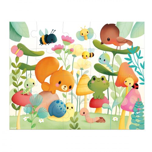 Puzzle 20 pièces LES COMPAGNONS DU JARDIN puzzle pour les petits de 2 ans jouet en bois pour enfant magasin de jouet saint pierre 97410 La Réunion 974