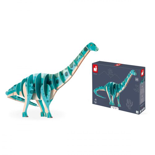 Puzzle en volume 3D DIPLODOCUS revendeur officiel JANOD magasin de jouet 974 livraison toute l'ile 97410 St Pierre