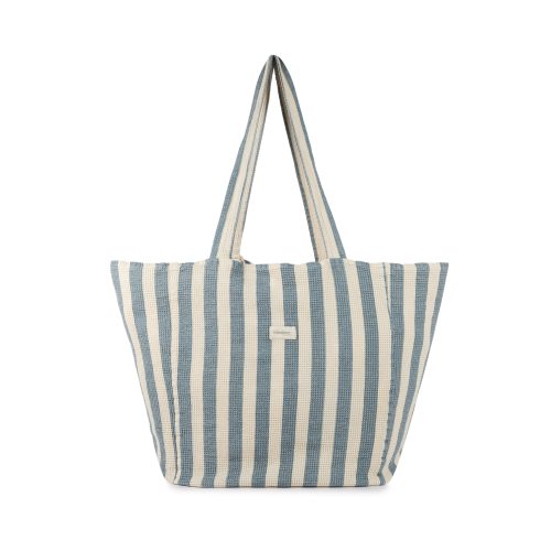 Sac de plage PORTOFINO BLUE STRIPES revendeur officiel nobodinoz saint pierre boutique ILE DE LA REUNION livraison 974