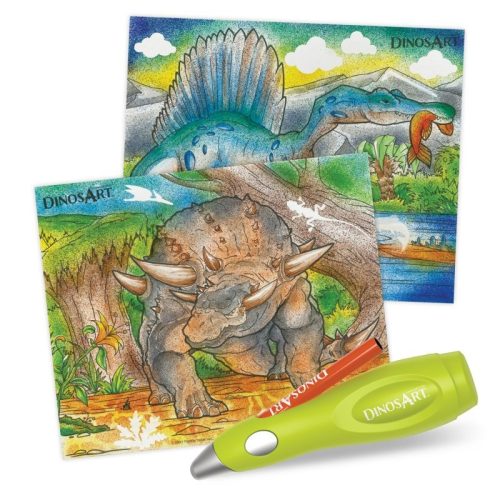 Stylo vaporisateur électrique à dessins DINOS ART loisirs créatifs dessin magasin de jouets à st pierre 97410 livraison la réunion 974