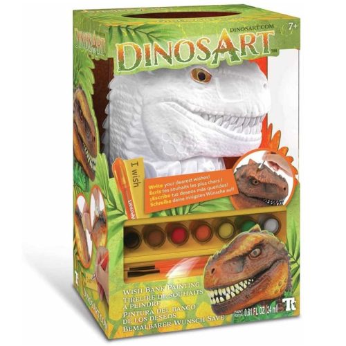 Tirelire à souhaits DINOS ART loisirs créatifs DINO magasin de jouets à st pierre 97410 livraison la réunion 974