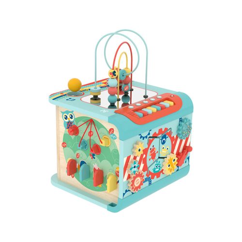 Cube d'activité magique géant marque HAPE jeu éveil bébé boutique de jouets pour enfants saint pierre 97410 reunion livraison 974