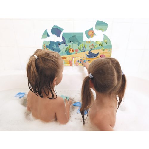 Mon Puzzle de Bain OCÉAN revendeur officiel JANOD jeu de bain magasin de jouet à st pierre 97410 livraison LA REUNION 974