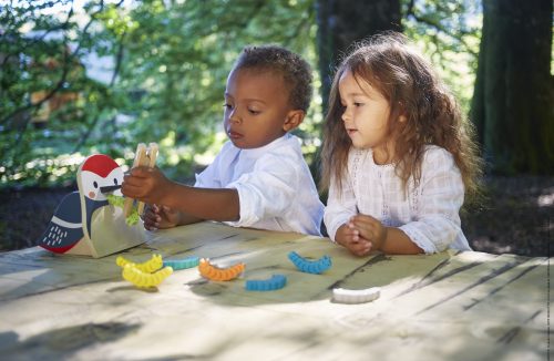 Pic Pic et des Chenilles - Jeu des Couleurs Partenariat WWF® revendeur JANOD saint pierre reunion magasin de jouet pour enfant ile de la reunion 974