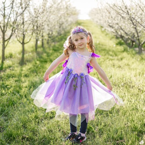 Robe avec séquins FÉE DE LA FORÊT déguisement pour enfant boutique de jouets saint pierre livraison sur toute la reunion 974