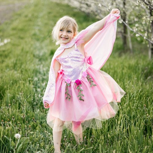 Robe avec séquins FÉE DE LA FORÊT déguisement pour enfant boutique de jouets saint pierre livraison sur toute la reunion 974