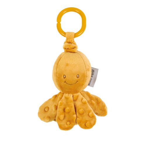 Peluche pieuvre vibrante peluche d'éveil pour bébé NATTOU magasin de puériculture à st pierre 97410 livraison La Réunion 974