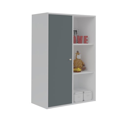 Casier de rangement modulable SNOW avec porte incluse mobilier enfant déco chambre d'enfants à st pierre 97410 livraison La Réunion 974