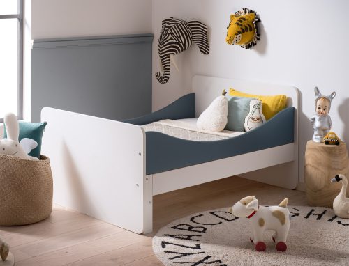 Lit évolutif OSLO lit jeune enfant avec barrière magasin de mobilier enfant chambre d'enfant à st pierre 97410 livraison LA REUNION 974