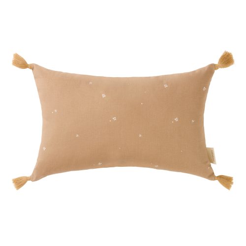 Coussin blush little cherries STORIES revendeur officiel NOBODINOZ magasin de décoration coton bio st pierre 97410 livraison LA REUNION 974