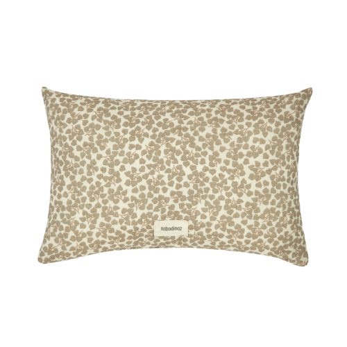 Coussin en double gaze de coton bio WABI SABI revendeur officiel NOBODINOZ boutique bébé et enfant décoration coton bio st pierre 97410 livraison LA REUNION 974 LIGHT YUMIKO