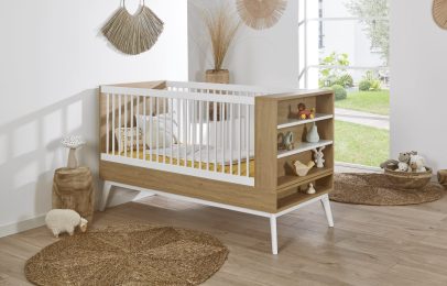 lit bébé RETRO chambre vintage élégant mobilier bébé de qualité la réunion 974 saint pierre 97410