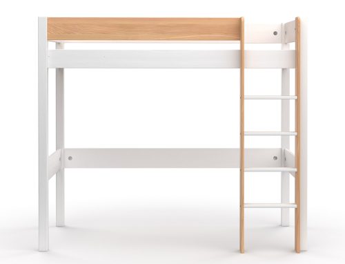 Lit mezzanine WOODY bois massif magasin de mobilier enfant chambre d'enfant à st pierre 97410 livraison LA REUNION 974