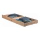 tiroir de rangement pour lit enfant en bois magasin de mobiliers enfant à st pierre 97410 livraison LA REUNION 974