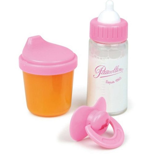 set de 2 biberons magiques + sucette accessoire pour poupée revendeur petit collin magasin de jouets à st pierre 97410 livraison la réunion 974