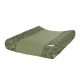 Matelas à langer en coton bio STORIES marque nobodinoz boutique puériculture pour bébé et enfant saint pierre de la Reunion 974 GREEN JASMINE