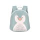 Sac à dos TINY PENGUIN BLEU CLAIR sac maternelle et crèche rentrée des classes magasin pour enfant à st pierre 97410 livraison LA REUNION 974