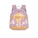 Sac à dos TINY CARROUSSEL LILAS sac maternelle et crèche rentrée des classes magasin pour enfant à st pierre 97410 livraison LA REUNION 974