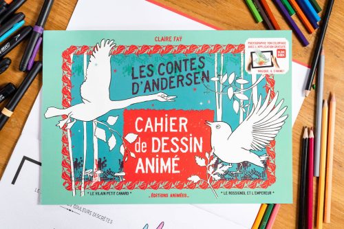 Cahier de dessin animé ÉDITIONS ANIMÉES pour enfant loisir créatif boutique jouets saint pierre ile de la reunion 974