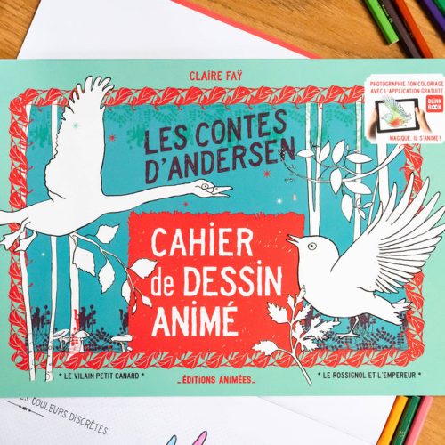 Cahier de dessin animé ÉDITIONS ANIMÉES pour enfant loisir créatif boutique jouets saint pierre ile de la reunion 974