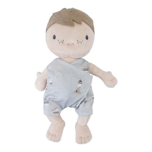 Poupée en tissu et son couffin JIM revendeur officiel LITTLE DUTCH magasin de jouet et cadeau pour enfant saint pierre 97410 LA REUNION 974 livraison sur toute l'ile