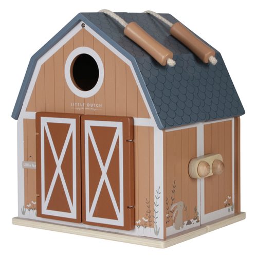 Maison de poupée LITTLE FARM Ferme transportable revendeur officiel LITTLE DUTCH magasin de jeux et jouets saint pierre 97410 livraison la reunion 974