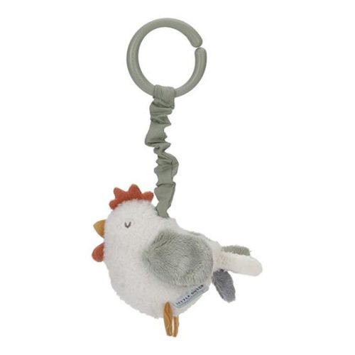 Peluche VIBRANTE POULE LITTLE FARM boutique de jouet enfant revendeur officiel Little Dutch saint pierre 97410 livraison la reunion 974