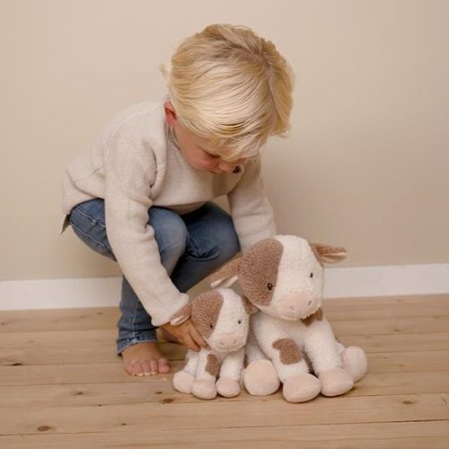 Peluche VACHE LITTLE FARM boutique de jouet enfant revendeur officiel Little Dutch saint pierre 97410 livraison la reunion 974