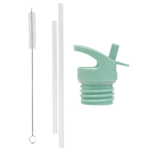 Set complet bouchon, paille et brosse goupillon pour gourde isotherme rentrée des classes magasin enfant st pierre 97410 livraison la Réunion 974