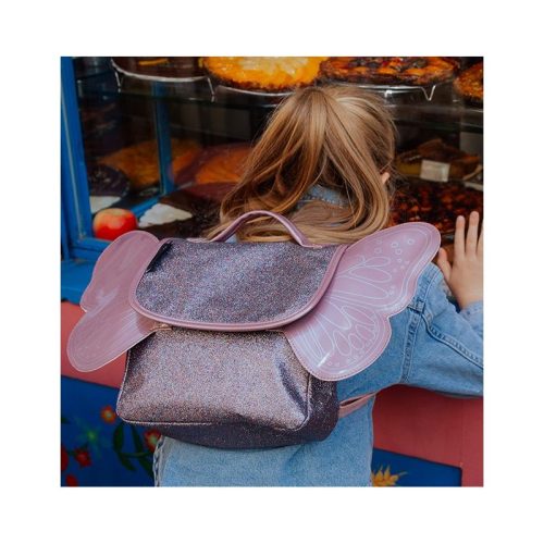 Sac PAPILLON PAILLETTES violet pour enfant Rentrée des classes Maternelle boutique pour enfant saint pierre ILE DE LA REUNION rentrée des classes écoles livraison 974 caramel et Cie