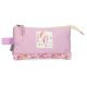 Trousse triple compartiment de qualité pour enfant boutique pour enfant saint pierre ILE DE LA REUNION rentrée des classes écoles livraison 974 fille PEPE JEANS SANDRA FLOWER