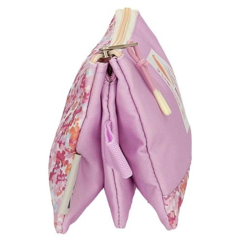 Trousse triple compartiment de qualité pour enfant boutique pour enfant saint pierre ILE DE LA REUNION rentrée des classes écoles livraison 974 fille PEPE JEANS SANDRA FLOWER