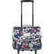 Cartable à roulettes trolley Tann's sac primaire magasin pour enfant bagagerie st pierre 97410 livraison 974 la réunion rentrée des classes de qualité pour enfant BLEU FILLE FLEURS MULTICOLORE