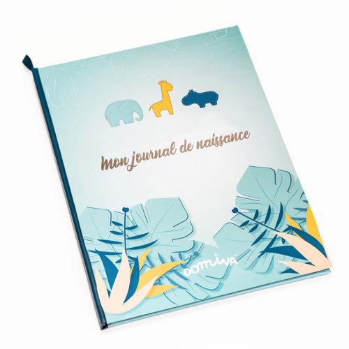 Livre de naissance ZANIMO domiva souvenirs naissance magasin puériculture à st pierre 97410 livraison la REUNION 974