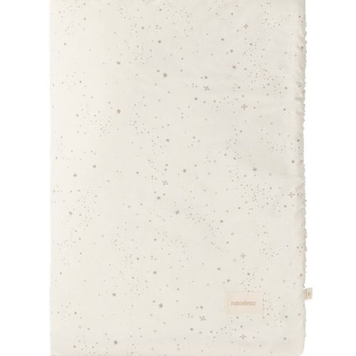 Couverture en coton bio 100X140 STORIES NATURAL MILKY WAY revendeur officiel NOBODINOZ à LA REUNION 974