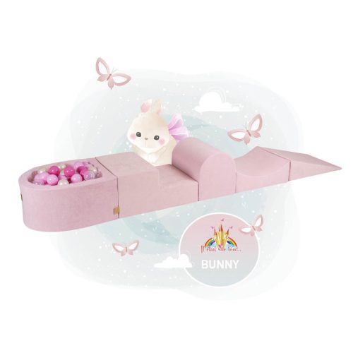 Parcours de motrcité et piscine à balles ronde COTON 90x30 cm avec 250 balles jeu de motrcité pour enfant boutique de jouets bébé et enfant saint pierre reunion 974