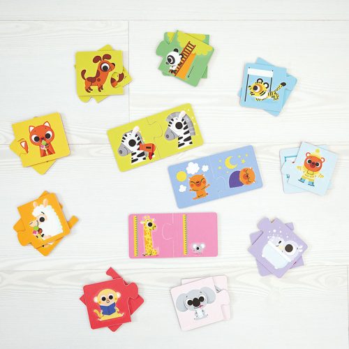 PUZZLE LES CONTRAIRES PUZZLE TOUT PETIT BEBE magasin de jouets à st pierre 97410 livraison la Réunion 974