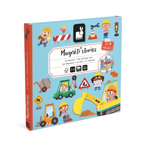 Magnéti'stories JANOD livre magnétique magasin de jouets à st pierre 97410 LIVRAISON la reunion 974