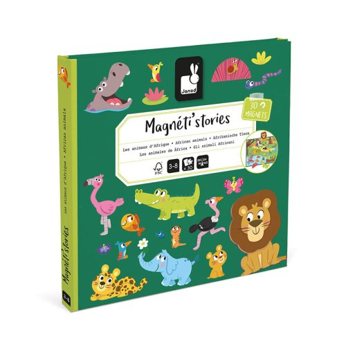 Magnéti'stories JANOD livre magnétique magasin de jouets à st pierre 97410 LIVRAISON la reunion 974